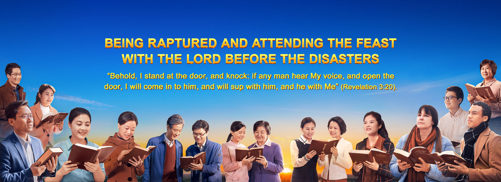 Being Raptured and Attending the Feast With the Lord Before the Disasters