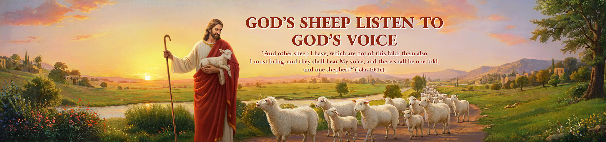 God’s Sheep Listen to God’s Voice