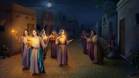 What the wise virgins and the foolish virgins are